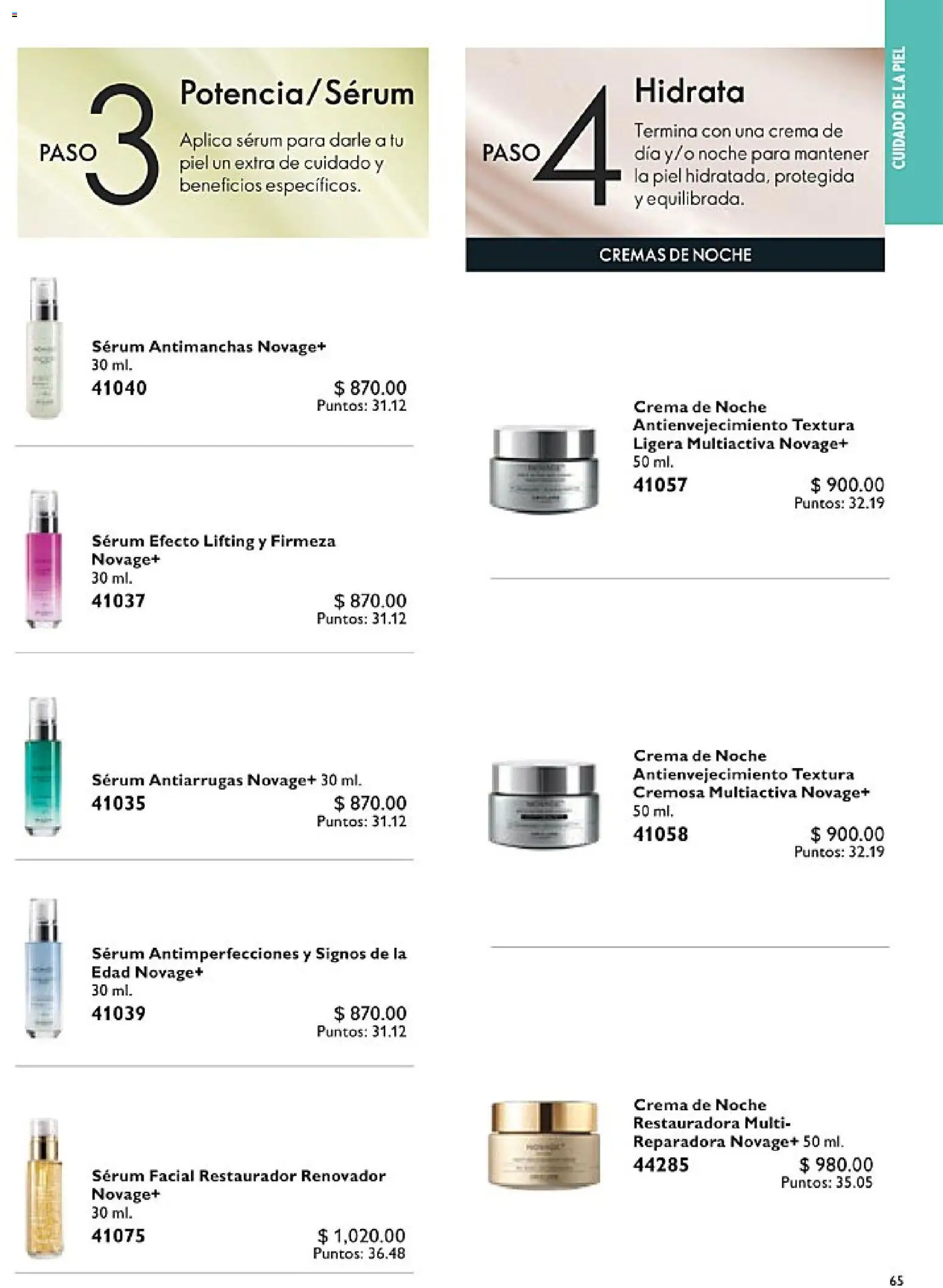 Nuevas ofertas de Oriflame válidas en toda la República Mexicana desde el 14.02.2026. ¡Encuentra las mejores ofertas en Oriflame campaña 3 2026! | Página: 65 | Productos: Serum, Crema