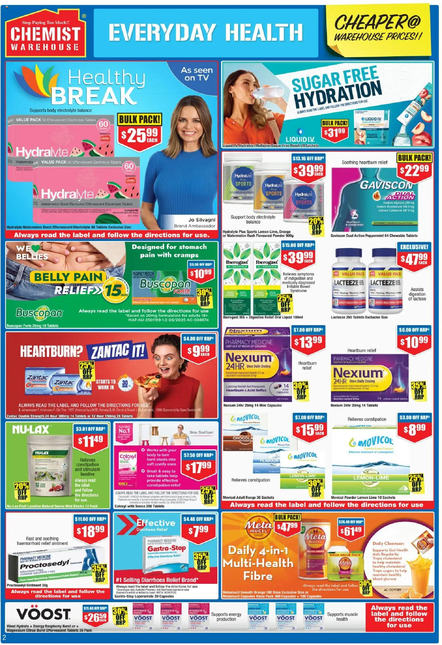 Chemist Warehouse catalogue - valid from 01.01.2026 | Page: 2 | Products: Peach, Raspberry, Tablet, Treatment