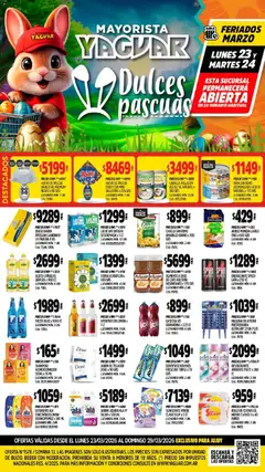 Vista previa Yaguar - Oferta Semanal Jujuy válido desde el 23.03.2026