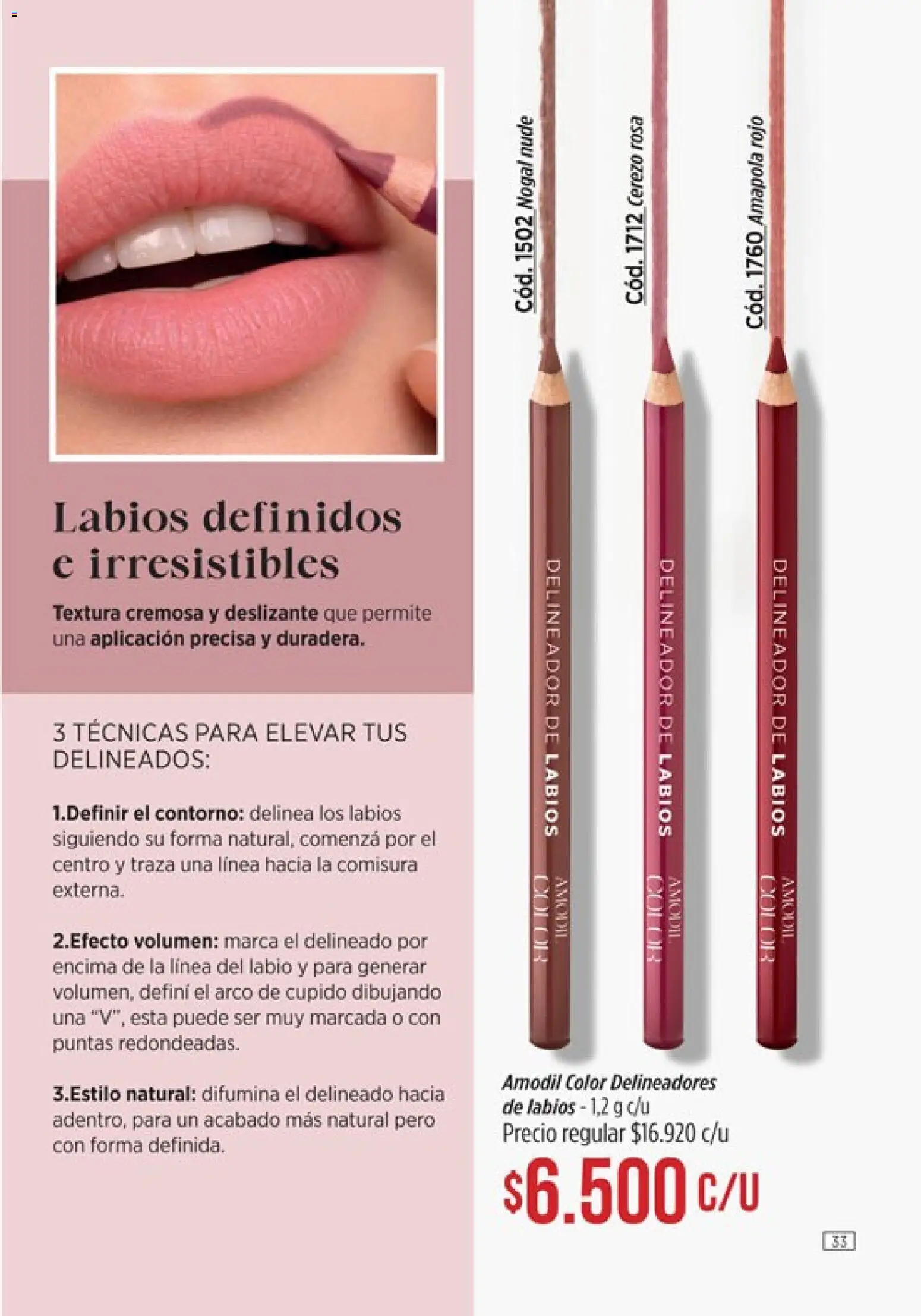 modil - Campaña 7 │ válido desde el 20.03.2026 | Página: 33 | Productos: Delineador, Contorno