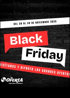 Black Friday La Oferta válido desde el 28.11.2025