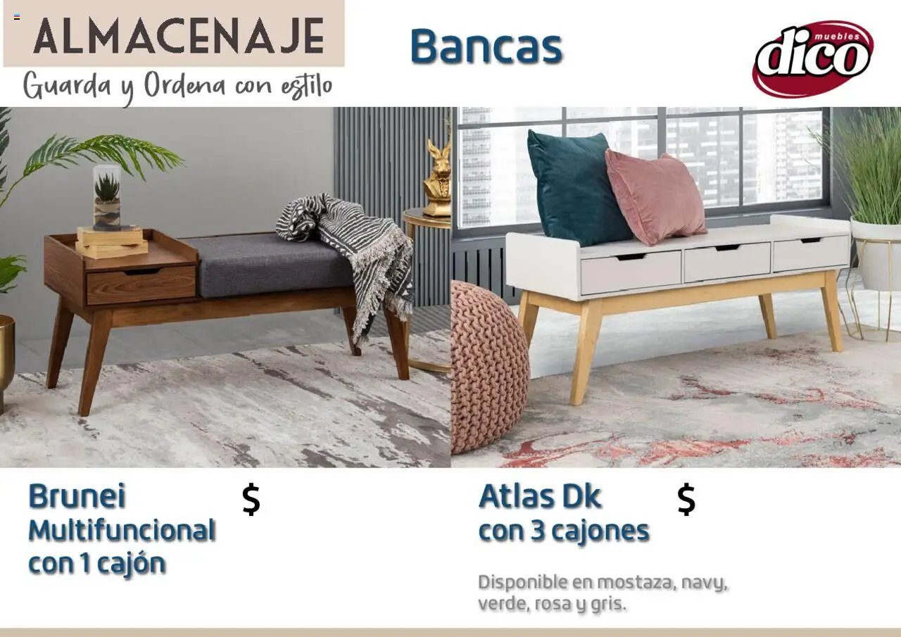 Nuevas ofertas de Muebles Dico válidas en toda la República Mexicana desde el 12.02.2025. ¡Encuentra las mejores ofertas en Muebles Dico catálogo Almacenaje! | Página: 80