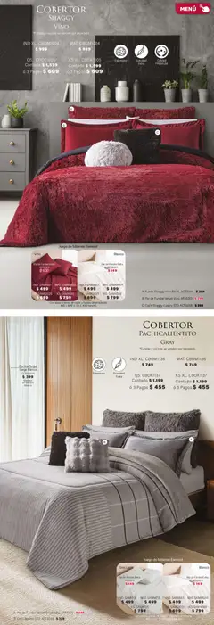 Vista previa de Colchas Concord catálogo, nuevo folleto de la tienda, válido en México a partir del 01.02.2026 | Página: 140