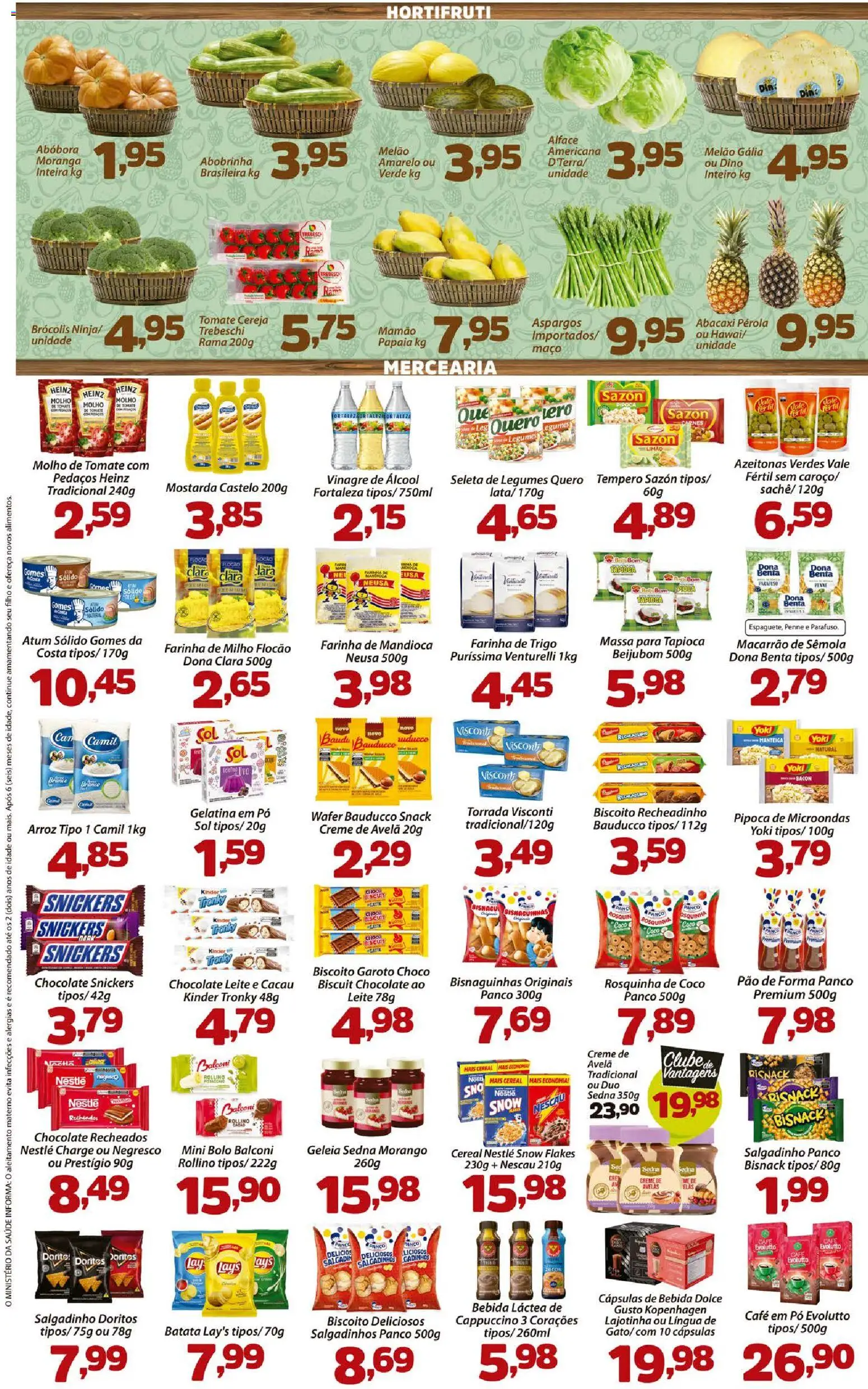 Confiança Folheto - válido de 25.11.2025 | Página: 2 | Produtos: Moranga, Farinha de trigo, Pão, Bolo