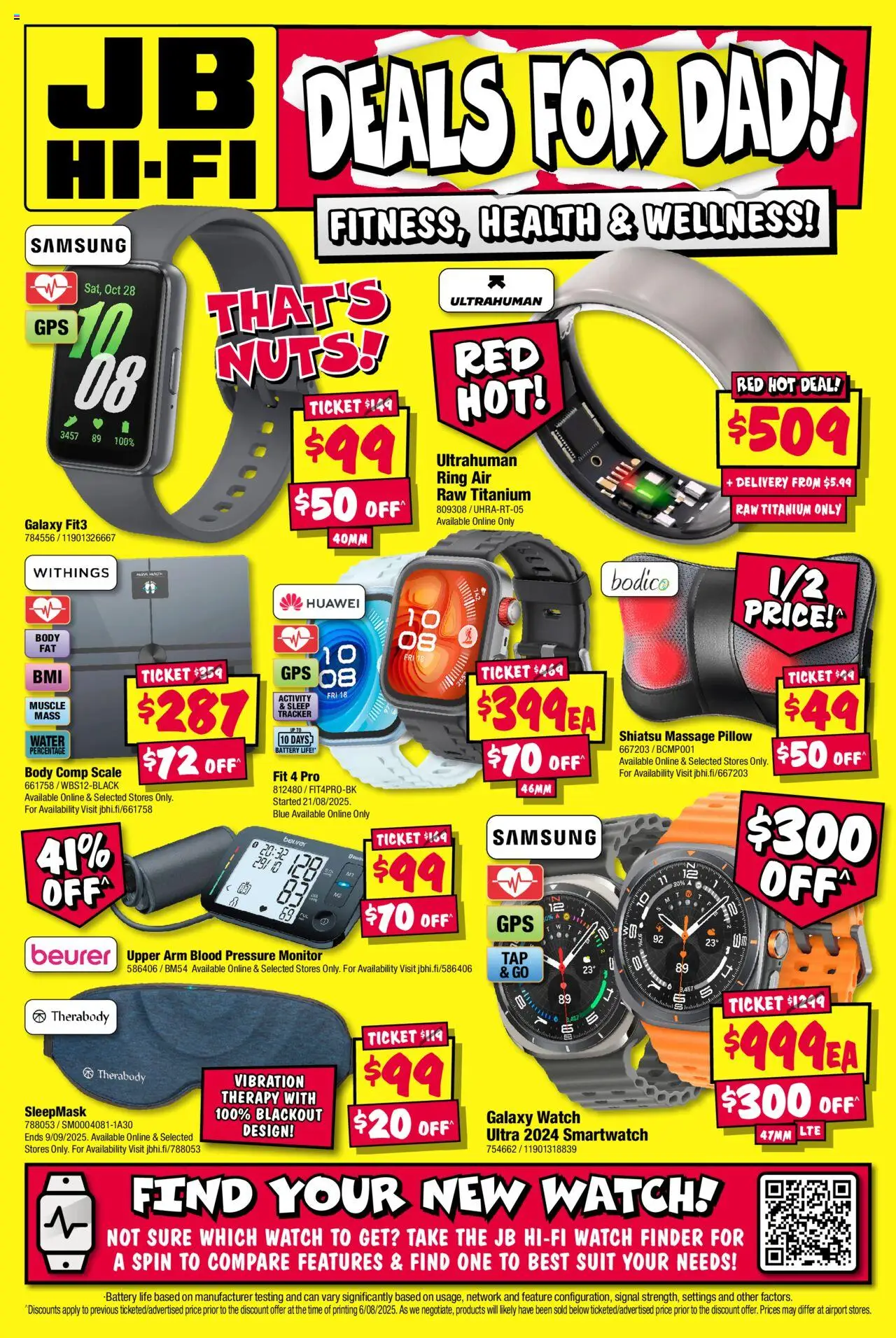 JB Hi-Fi catalogue - valid from 25.08.2025 | Page: 16 | Products: Battery, Monitor, Scale, Pillow
