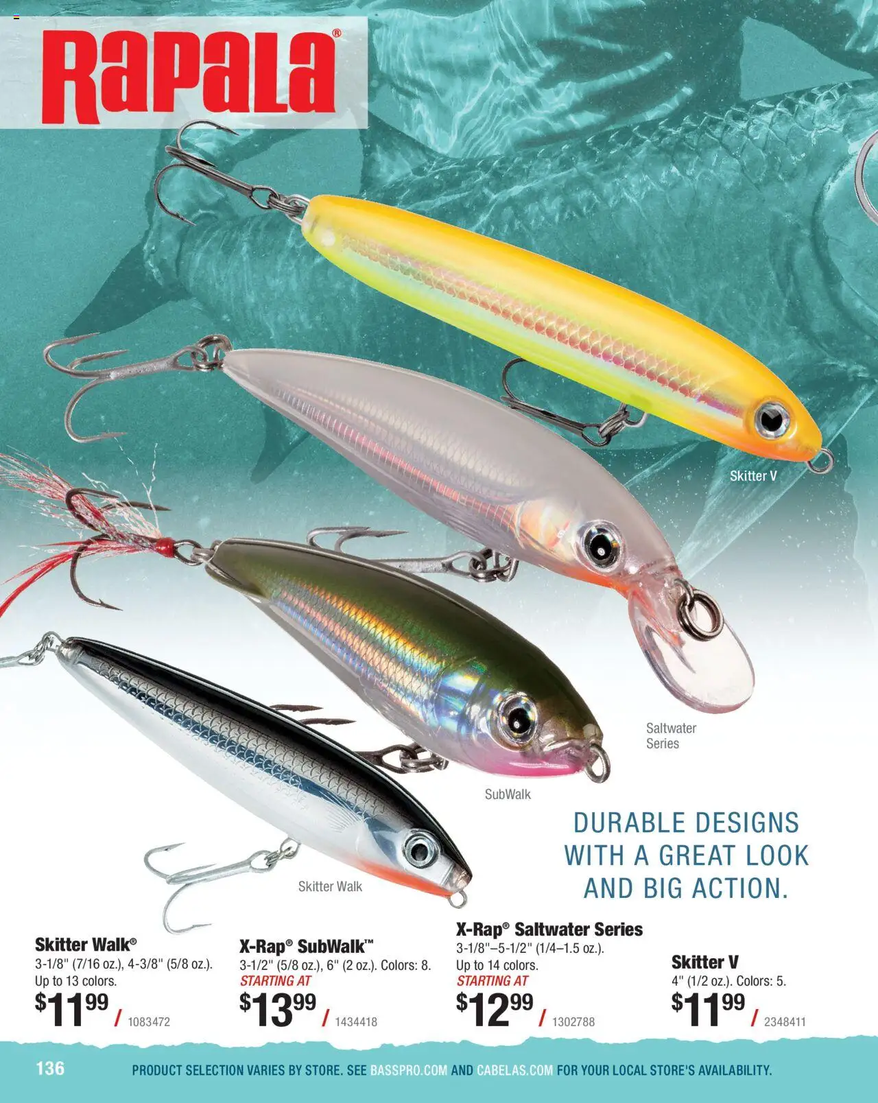Cabela's Saltwater Specialist 25 - valid from 01.01.2025 | Page: 136