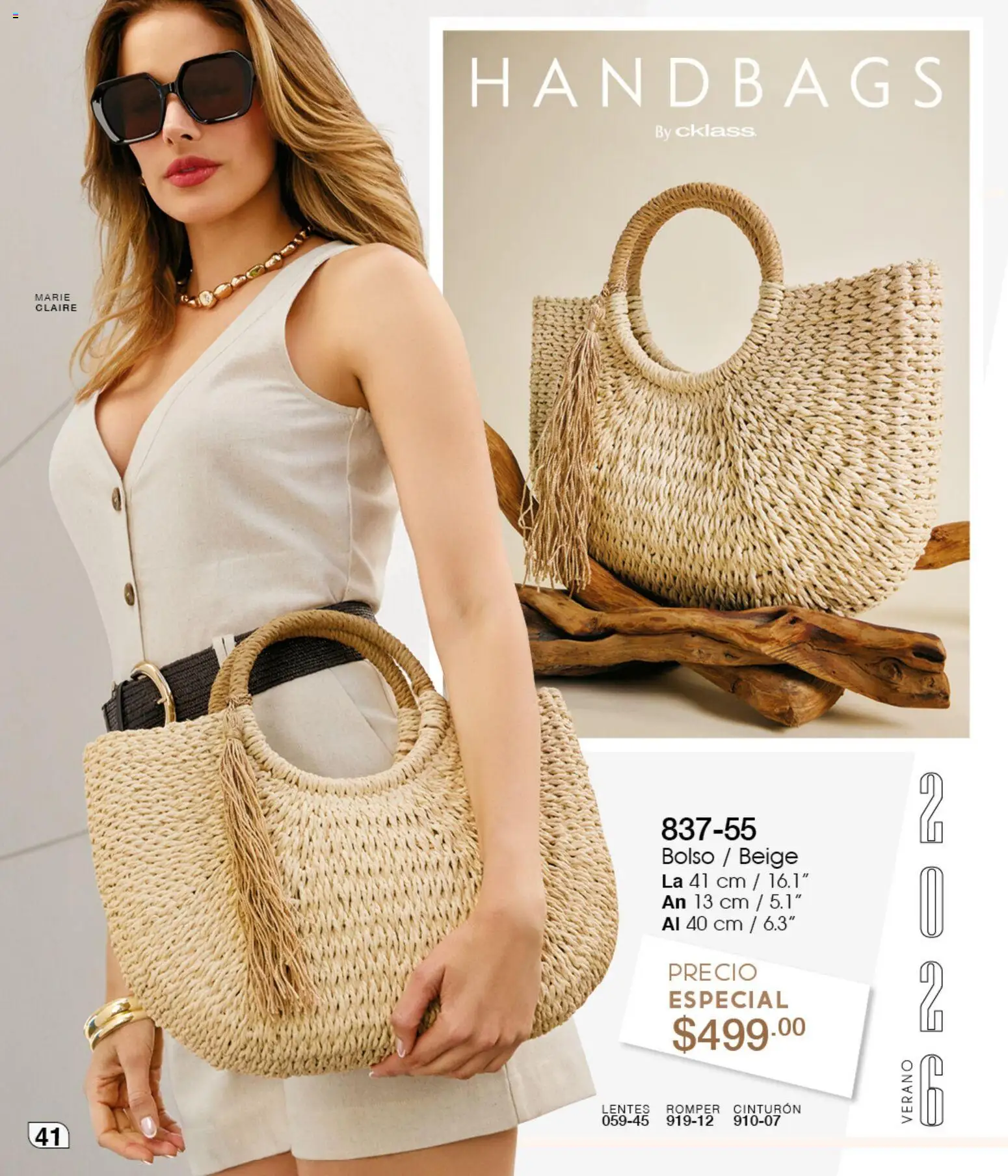 Nuevas ofertas de Cklass válidas en toda la República Mexicana desde el 05.03.2026. ¡Encuentra las mejores ofertas en Cklass catálogo Verano Joyería! | Página: 92 | Productos: Lentes, Cinturón, Bolso