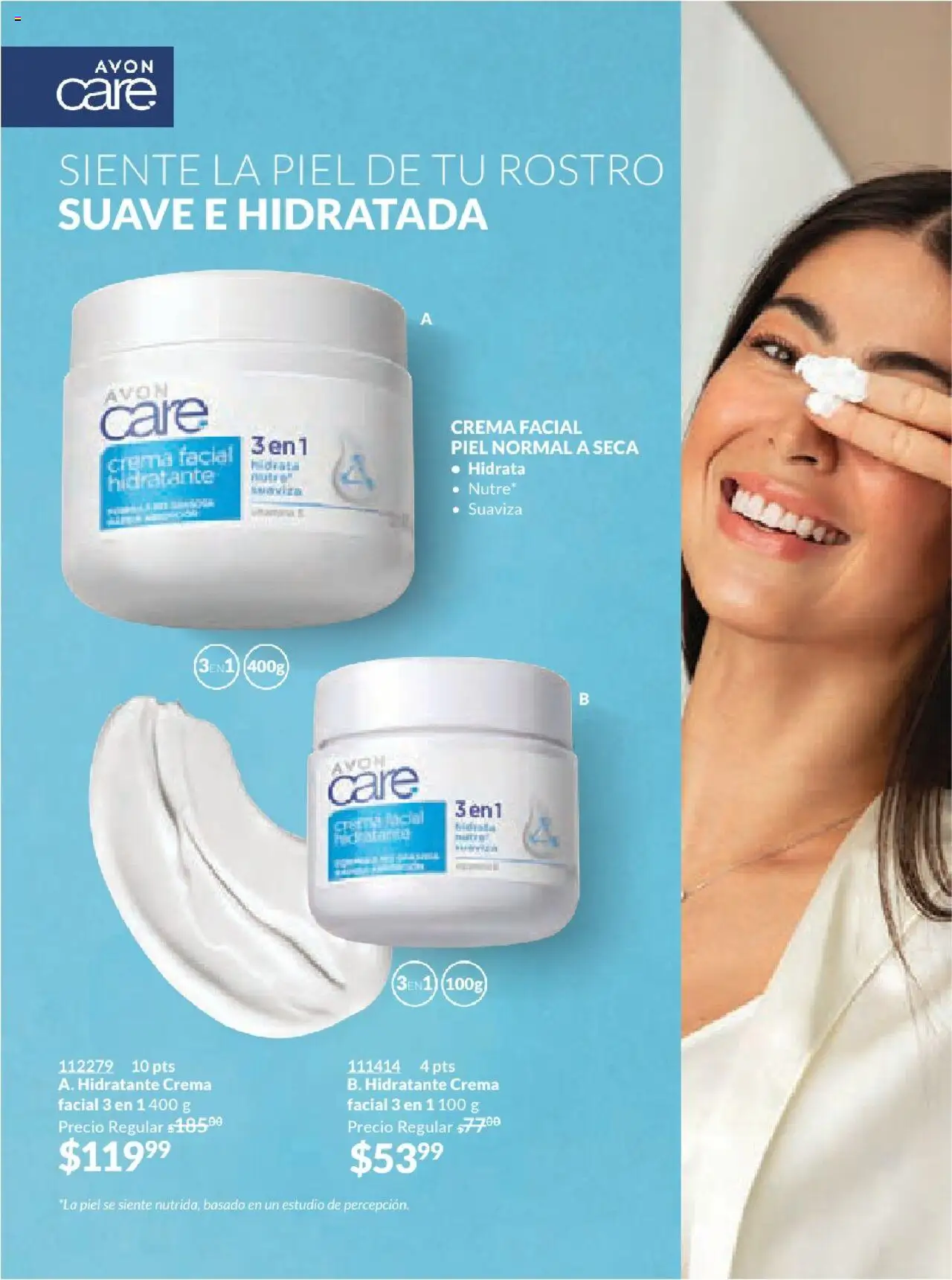 Nuevas ofertas de AVON válidas en toda la República Mexicana desde el 17.03.2025. ¡Encuentra las mejores ofertas en AVON campaña 7 2025! | Página: 154 | Productos: Crema
