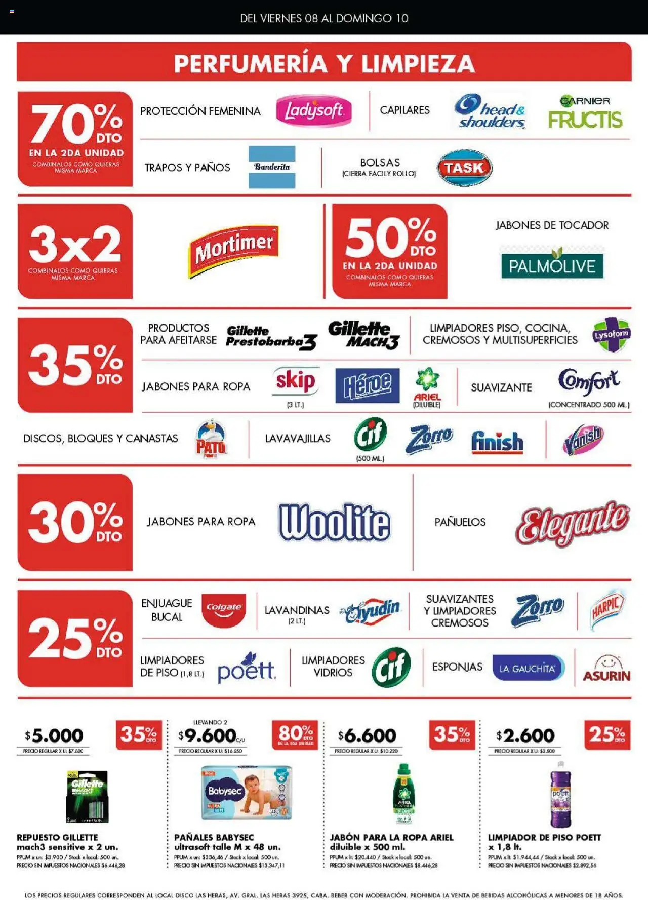 Disco ofertas │ válido desde el 08.08.2025 | Página: 4 | Productos: Lavavajillas, Jabón, Suavizante, Limpiador