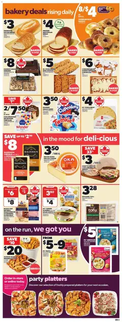 Preview of Zehrs weekly flyer / circulaire from shop Zehrs valid from 15.01.2026 | Page: 6 | Products: Cream, Cookies, PC, Bread