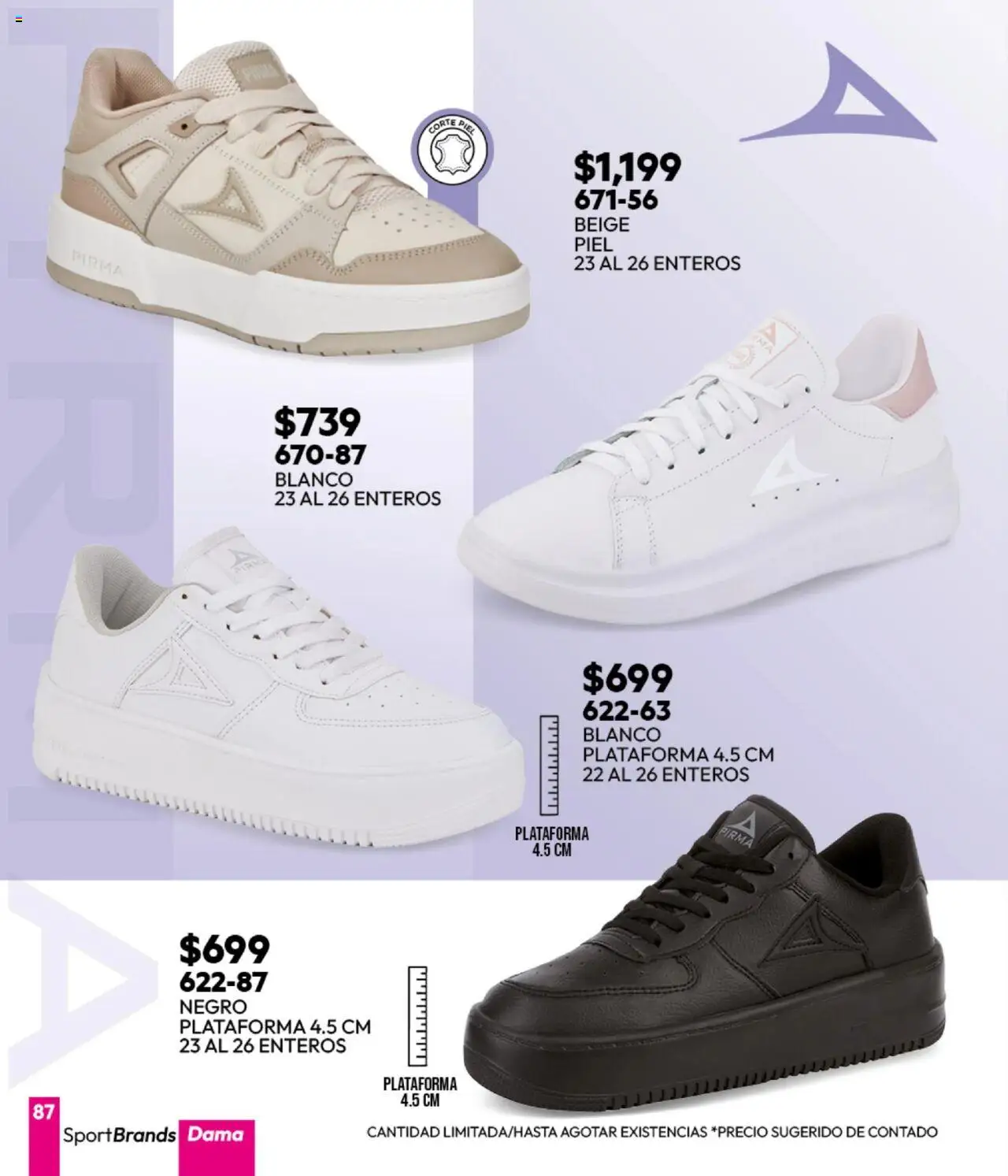 Nuevas ofertas de Cklass válidas en toda la República Mexicana desde el 16.09.2025. ¡Encuentra las mejores ofertas en Cklass - Catálogo Invierno Sportbrands! | Página: 88