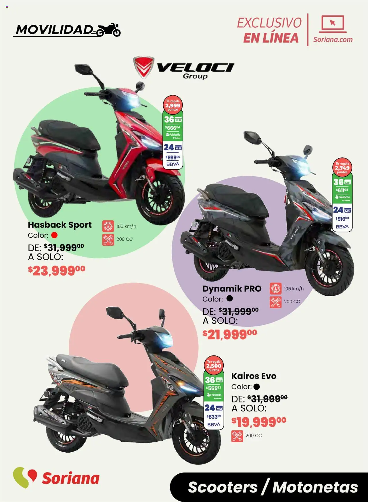 Nuevas ofertas de Soriana válidas en toda la República Mexicana desde el 04.10.2025. ¡Encuentra las mejores ofertas en Soriana - Motos y más Exclusivo en línea! | Página: 5 | Productos: Té