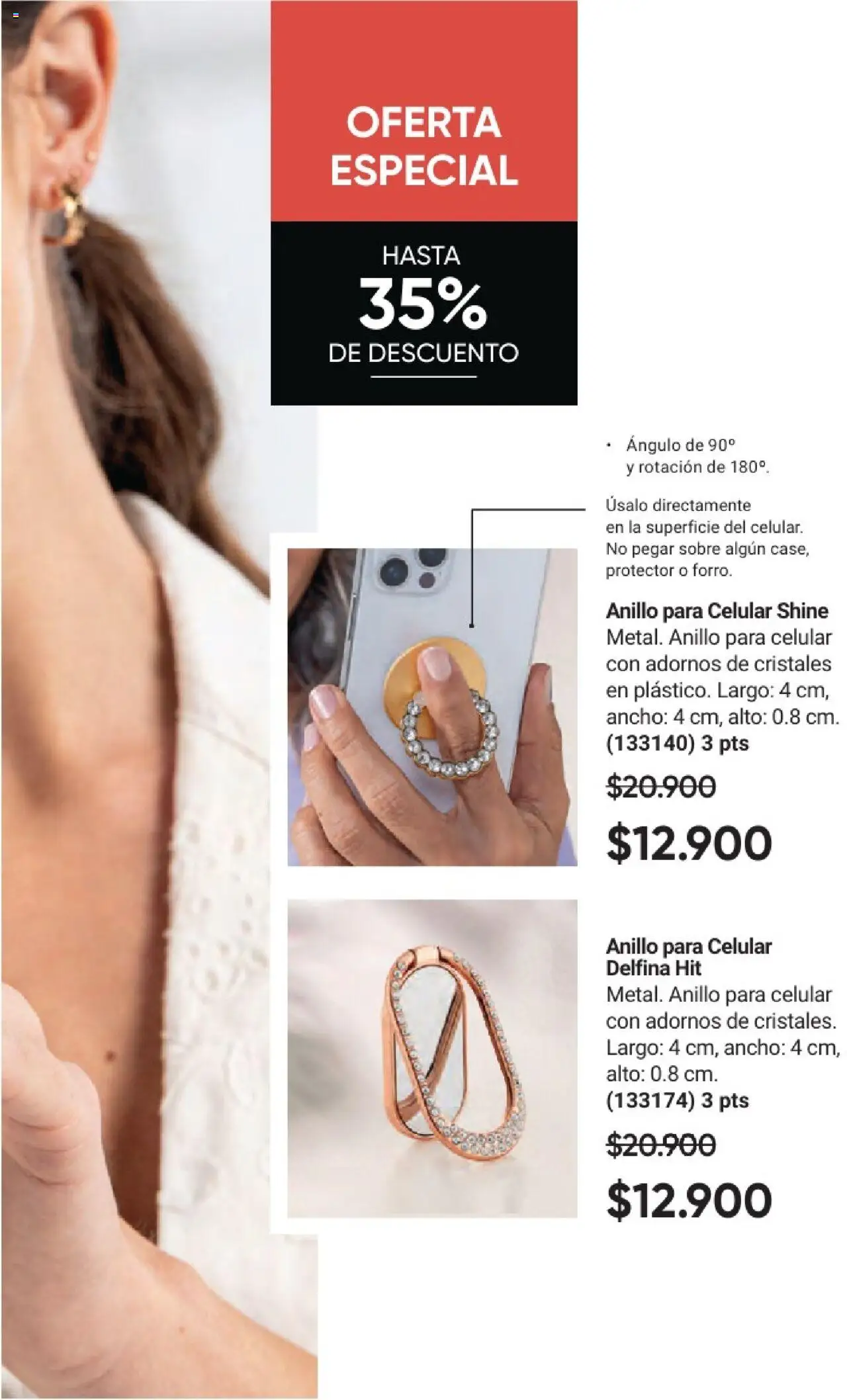Avon revista - valida desde el 18.06.2025 | Página: 54 | Productos: Anillo, Sobre