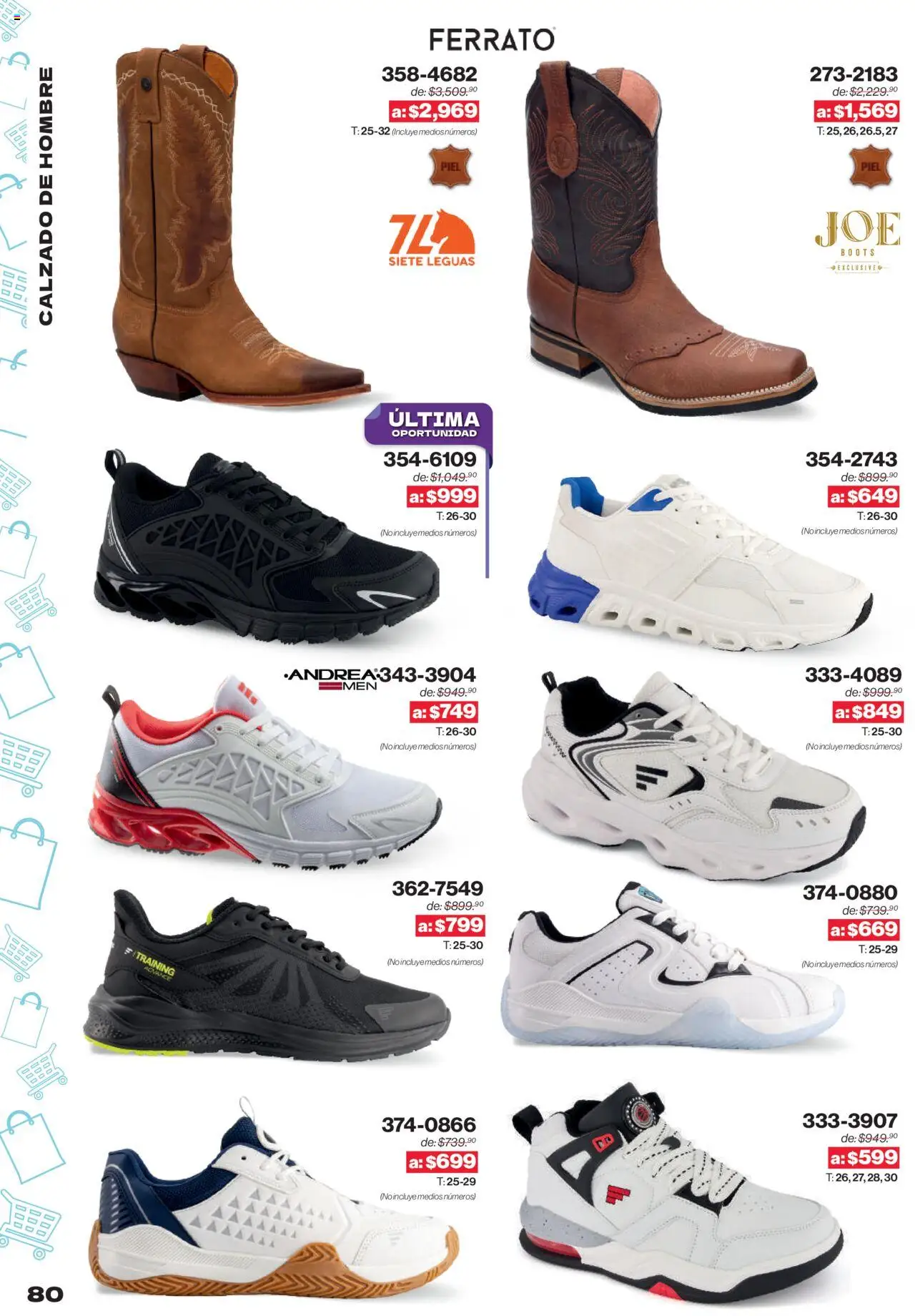 Nuevas ofertas de Andrea válidas en toda la República Mexicana desde el 10.08.2025. ¡Encuentra las mejores ofertas en Andrea - Catálogo Outlet! | Página: 80