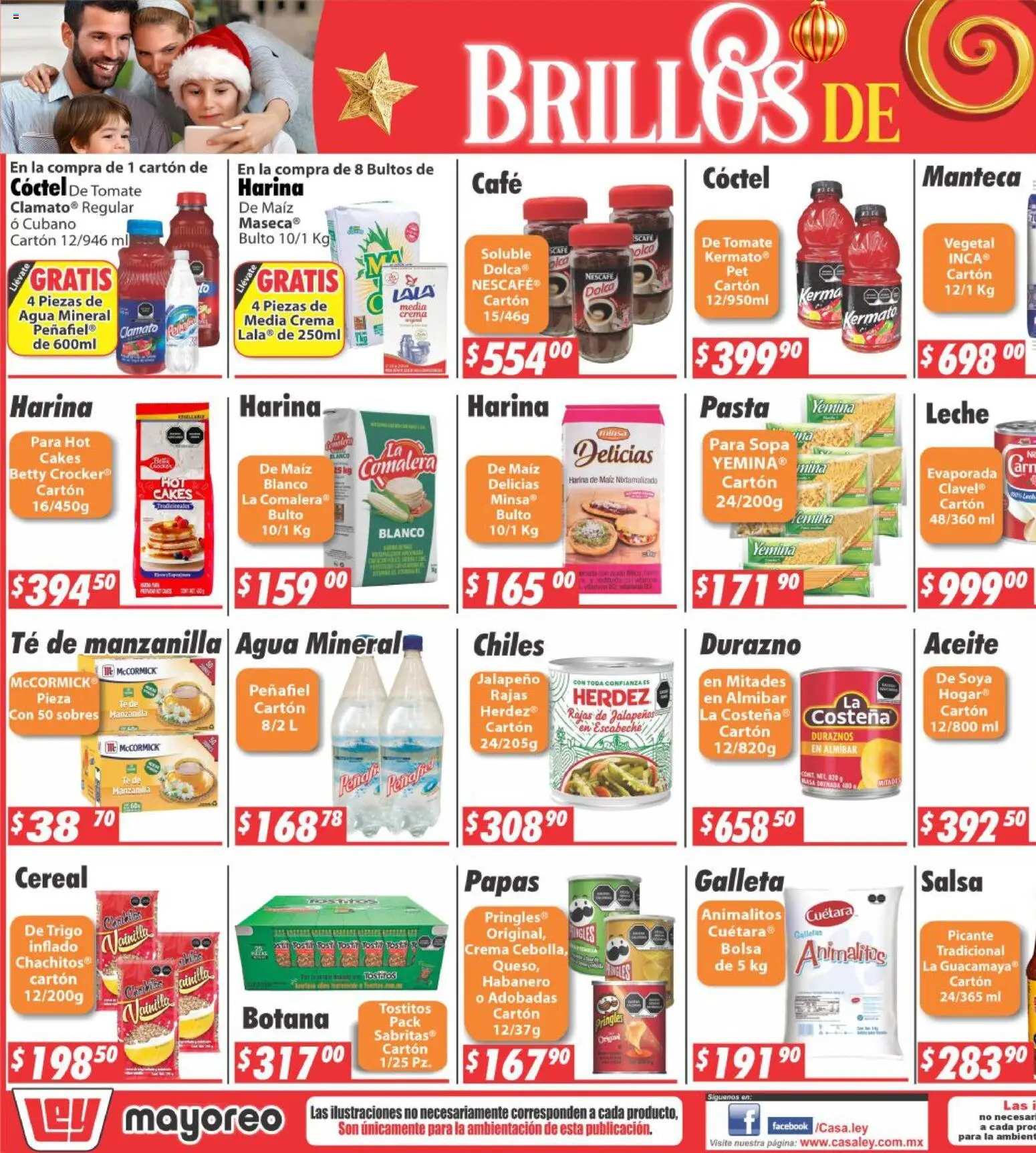 Nuevas ofertas de Casa Ley válidas en toda la República Mexicana desde el 22.12.2025. ¡Encuentra las mejores ofertas en Casa Ley folleto La Paz! | Página: 5 | Productos: Maíz, Durazno, Crema, Aceite