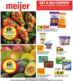 Preview of Meijer weekly ads valid from 08.04.2026 | Page: 1