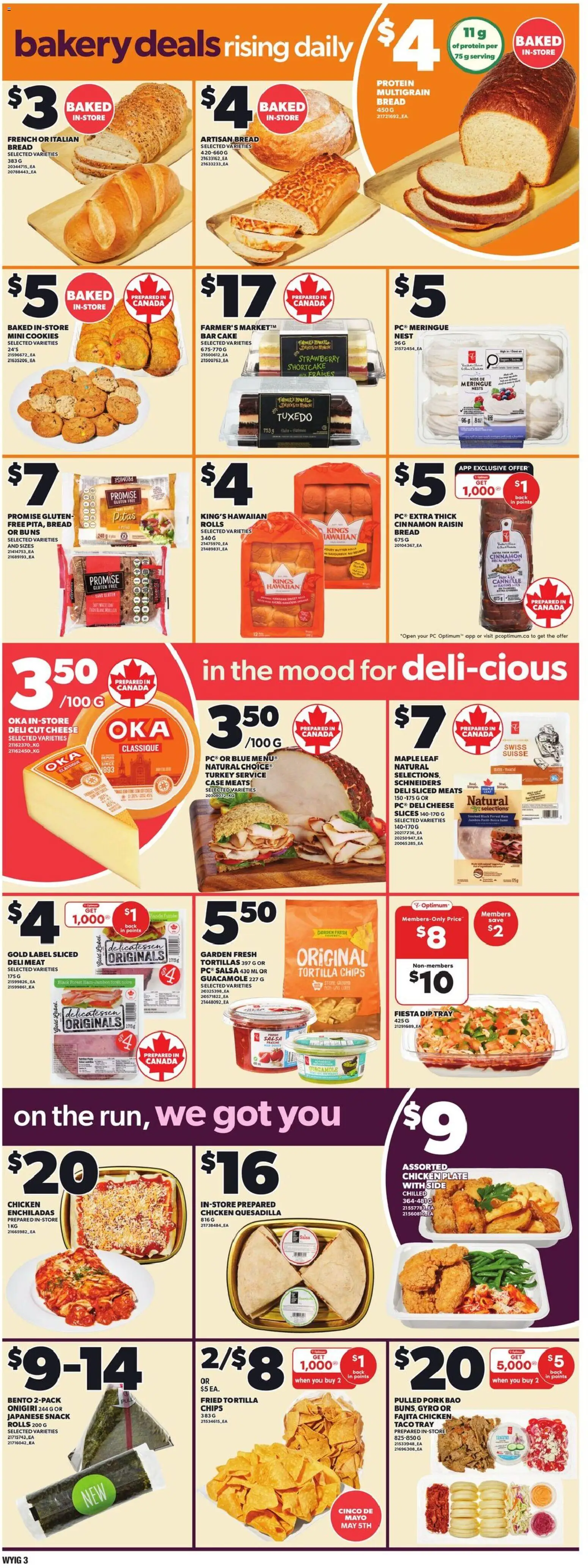 Independent Grocer flyer valid from 30.04.2026 | Page: 4 | Products: PC, Turkey, Case, Cheese