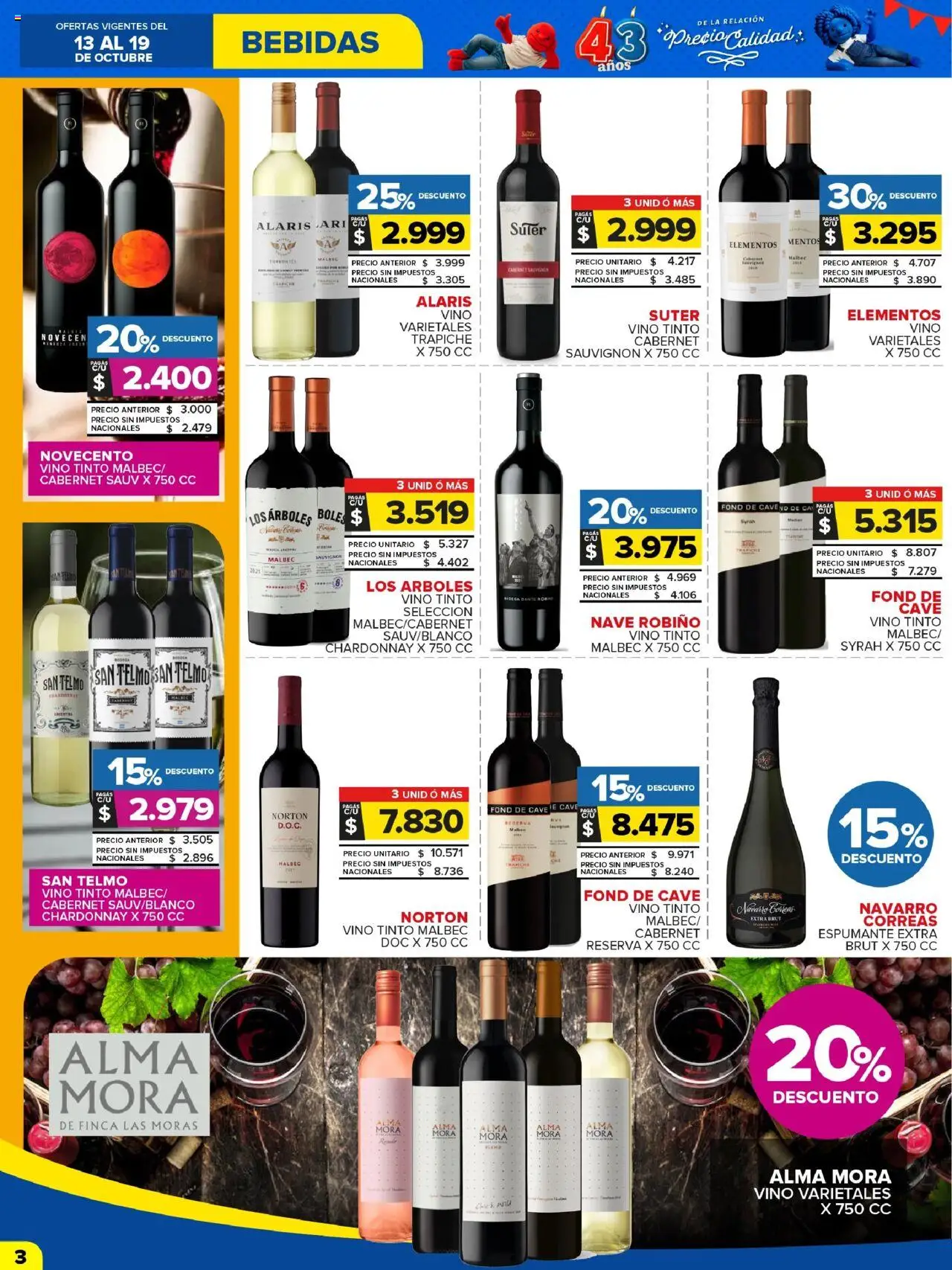 Carrefour Maxi catálogo │ válido desde el 13.10.2025 | Página: 3 | Productos: Vino