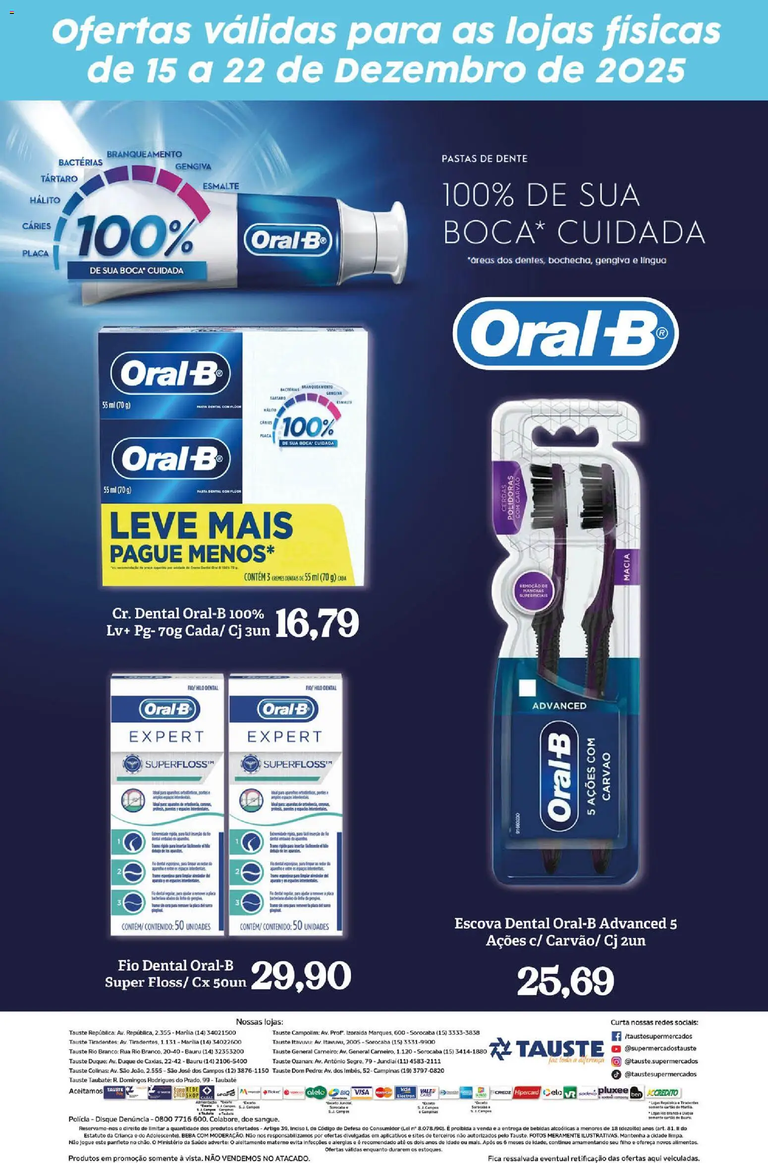Tauste Folheto - válido de 15.12.2025 | Página: 2 | Produtos: Escova, Fio dental