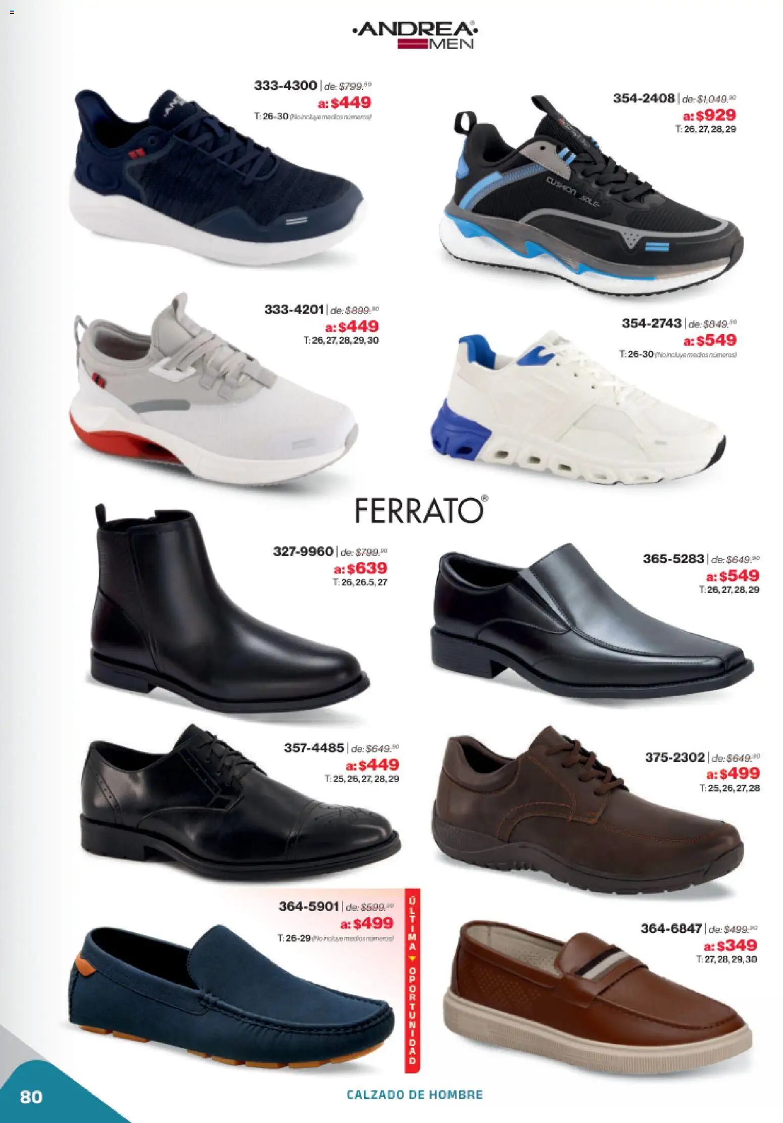 Nuevas ofertas de Andrea válidas en toda la República Mexicana desde el 02.11.2025. ¡Encuentra las mejores ofertas en Andrea catálogo Outlet! | Página: 80