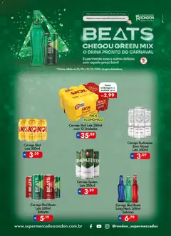 Supermercados Rondon - Ofertas Bebidas - Pré-Visualização do folheto da loja Supermercados Rondon, válido de 05.02.2026 | Página: 1
