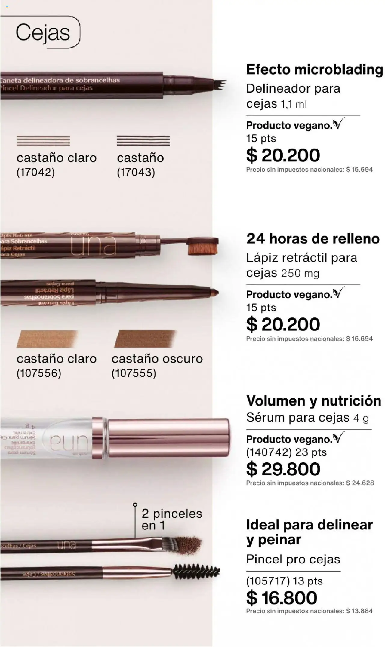 Catálogo Natura Ciclo 13 │ válido desde el 11.09.2025 | Página: 153 | Productos: Pincel, Serum, Delineador
