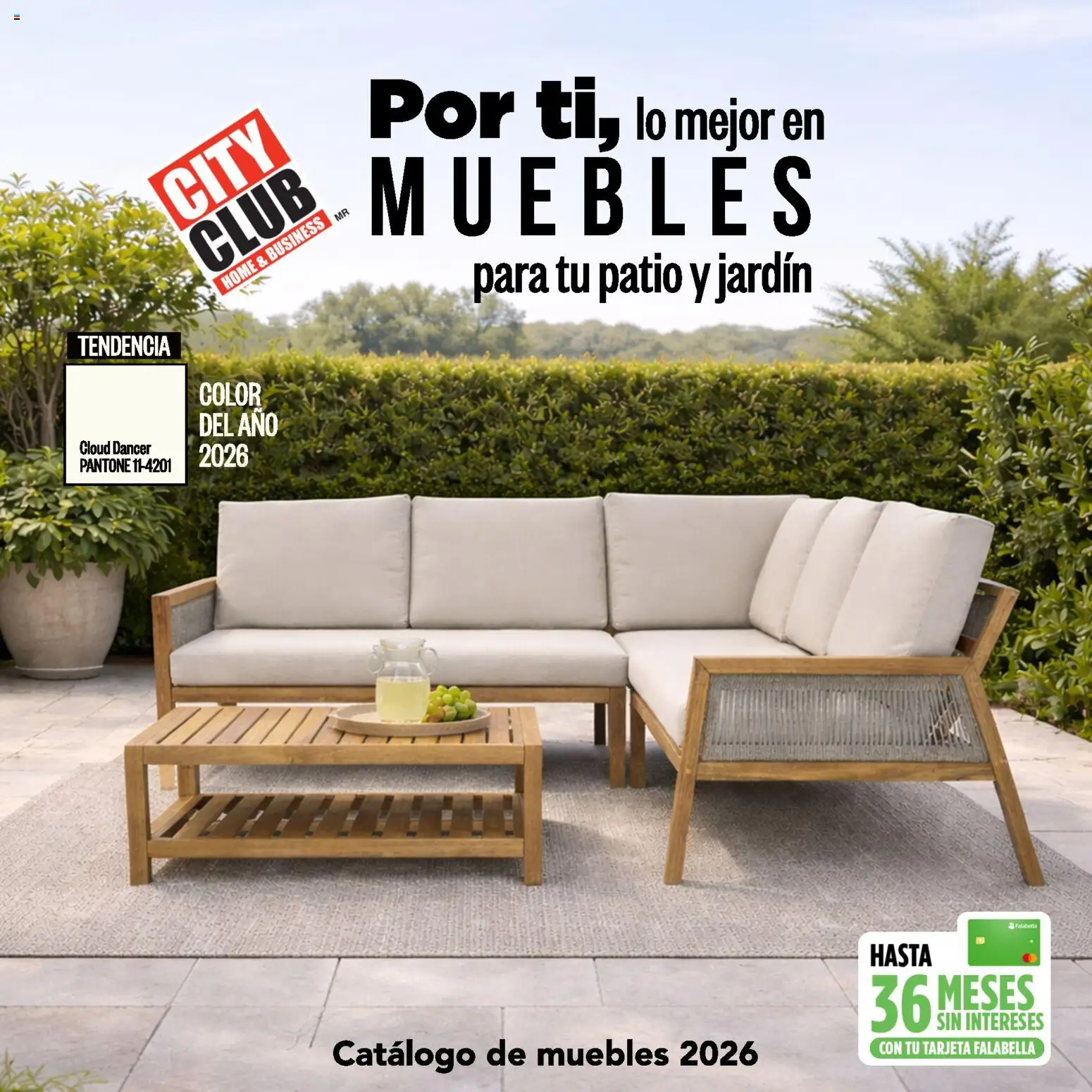 Nuevas ofertas de City Club válidas en toda la República Mexicana desde el 13.03.2026. ¡Encuentra las mejores ofertas en City Club Catálogo de muebles! | Página: 1