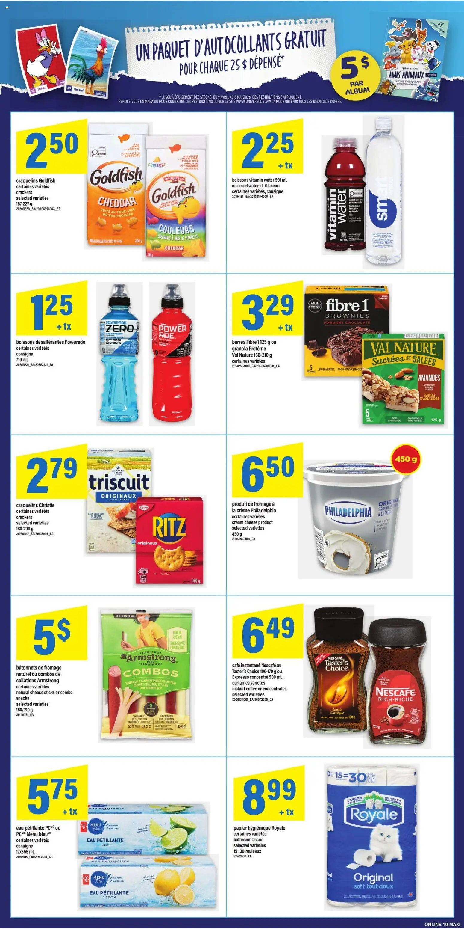 Maxi flyer valid from 23.04.2026 | Page: 14 | Products: Cream, Coffee, Chocolate, Salami