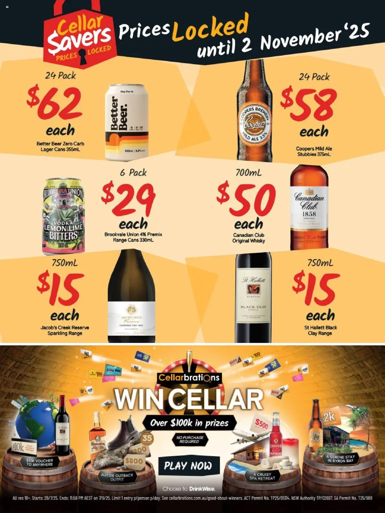 Cellarbrations catalogue - valid from 25.08.2025 | Page: 4 | Products: Vodka, Lemon, Lime, Clay