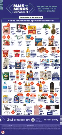 Sam's Club ofertas FDS - Pré-Visualização do folheto da loja Sam's Club, válido de 16.04.2026 | Página: 2