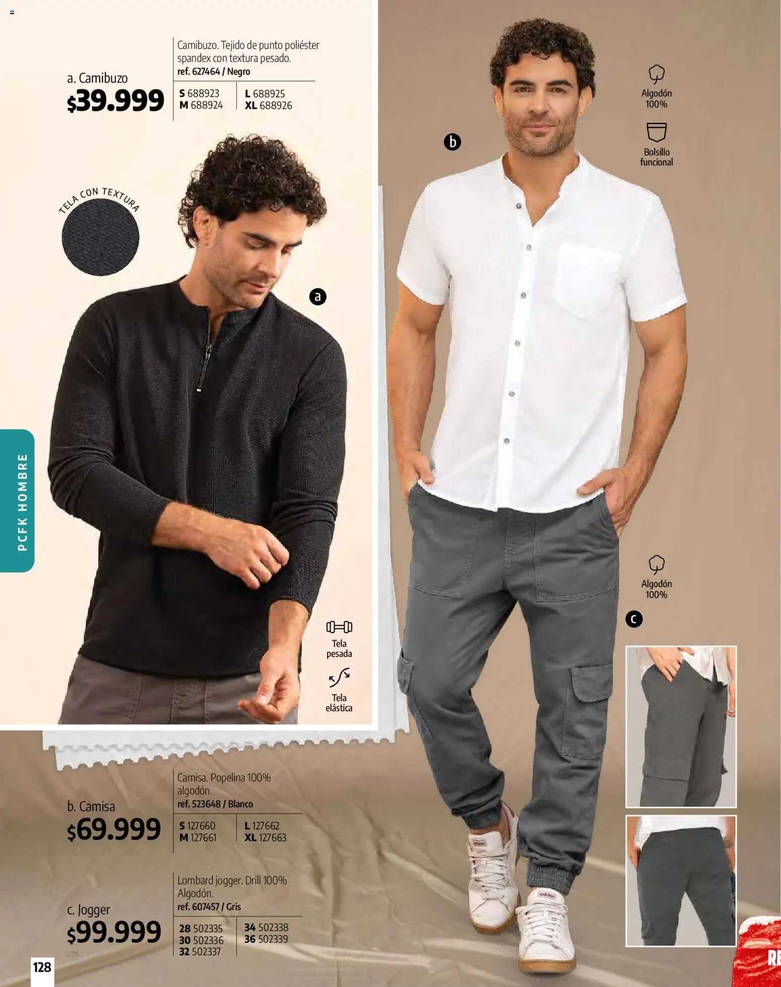 Pacifika revista - valida desde el 01.01.2026 | Página: 128 | Productos: Algodón, Camisa