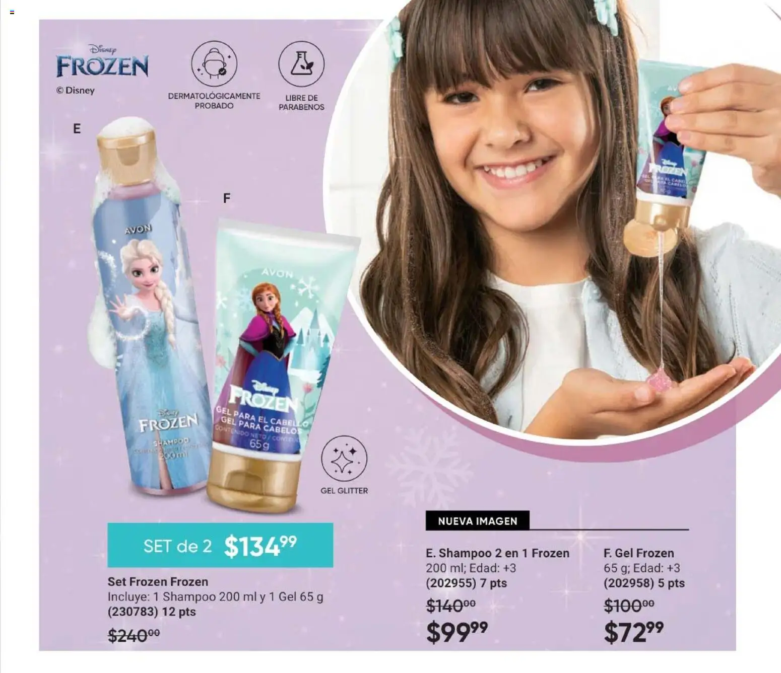 Nuevas ofertas de AVON válidas en toda la República Mexicana desde el 28.11.2025. ¡Encuentra las mejores ofertas en AVON Casa & Estilo 18 2025! | Página: 155 | Productos: Glitter