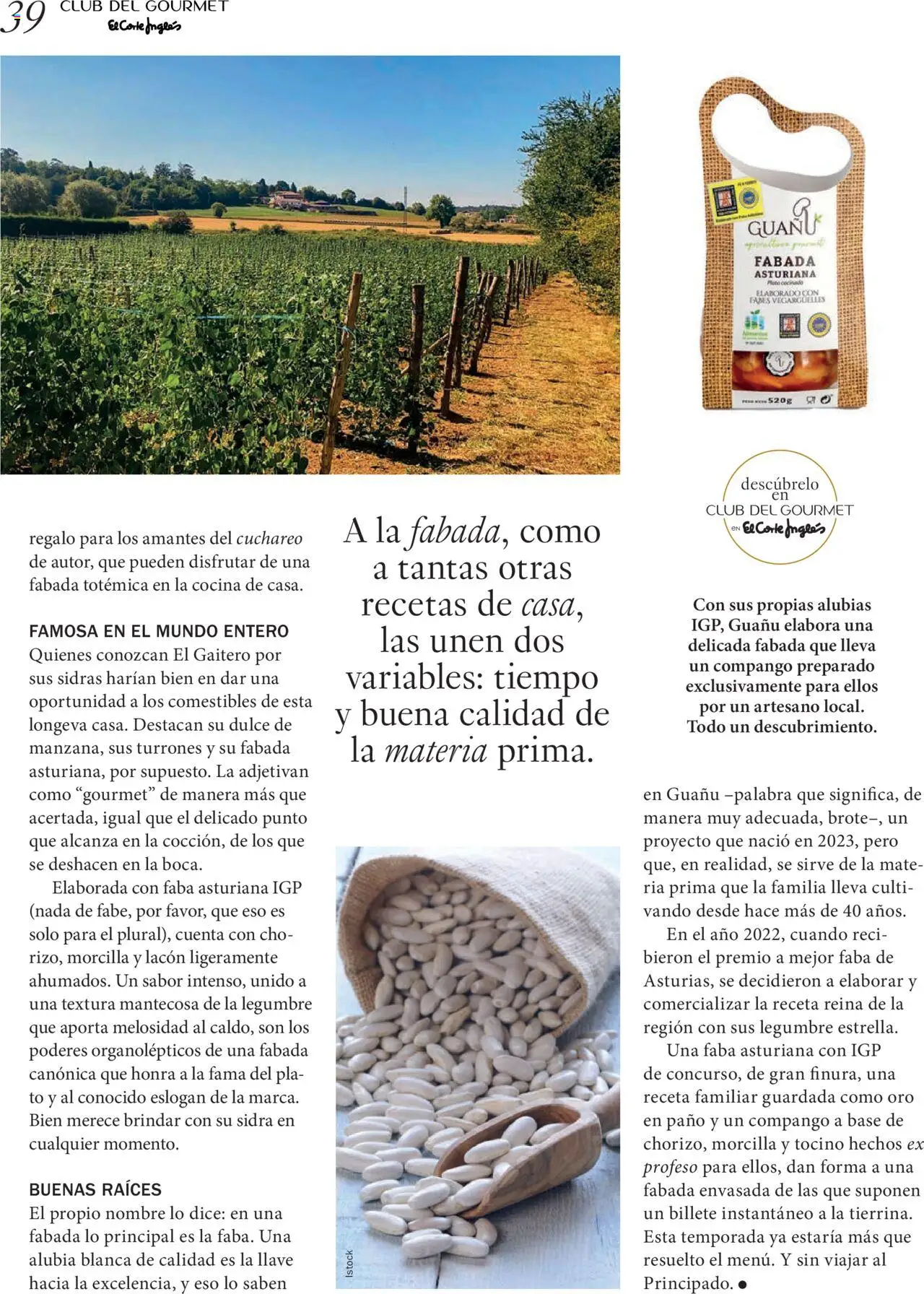 Nuevas ofertas de El Corte Inglés válidas en toda la República Mexicana desde el 29.09.2025. ¡Encuentra las mejores ofertas en El Corte Inglés - Catálogo Gourmet Magazine Otoño! | Página: 39 | Productos: Tocino, Cocina, Mate, Llave