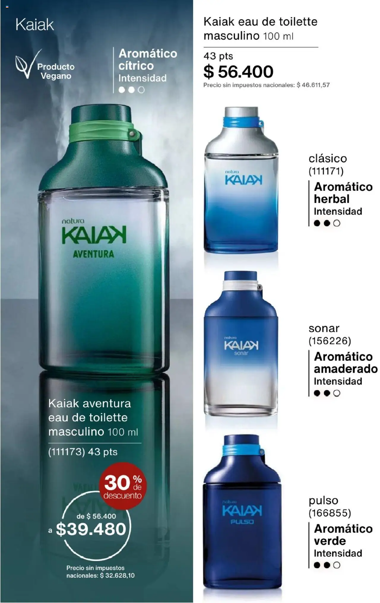 Natura - Catálogo Ciclo 15 │ válido desde el 01.10.2025 | Página: 55 | Productos: Eau de toilette