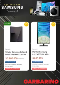 Vista previa Garbarino catálogo válido desde el 14.11.2025 | Página: 4 | Productos: Monitor