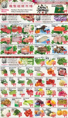 Preview of Oceans flyer - Grant’s Foodmart from shop Oceans valid from 19.12.2025