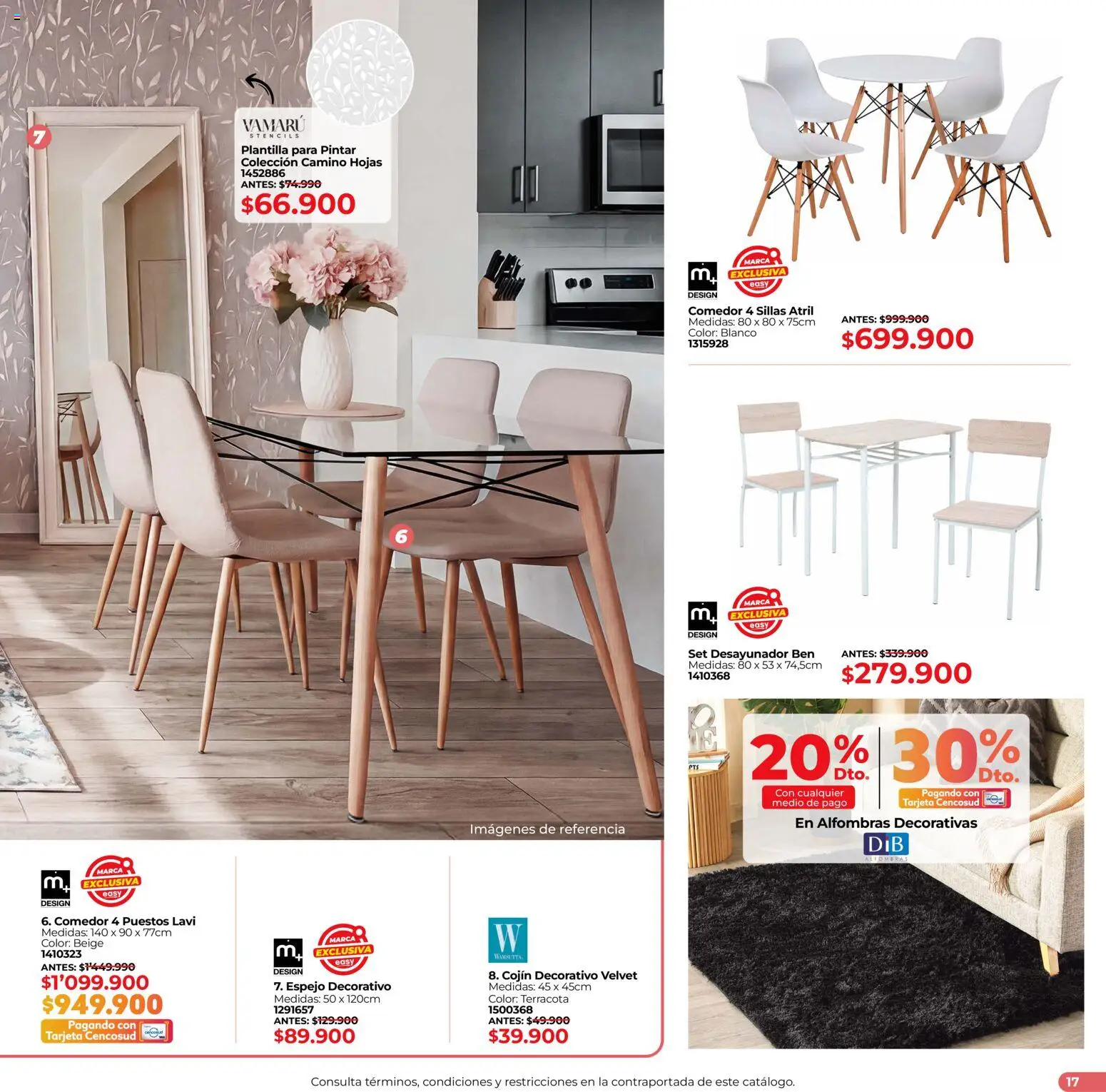 Easy revista - valida desde el 16.02.2026 | Página: 17 | Productos: Espejo