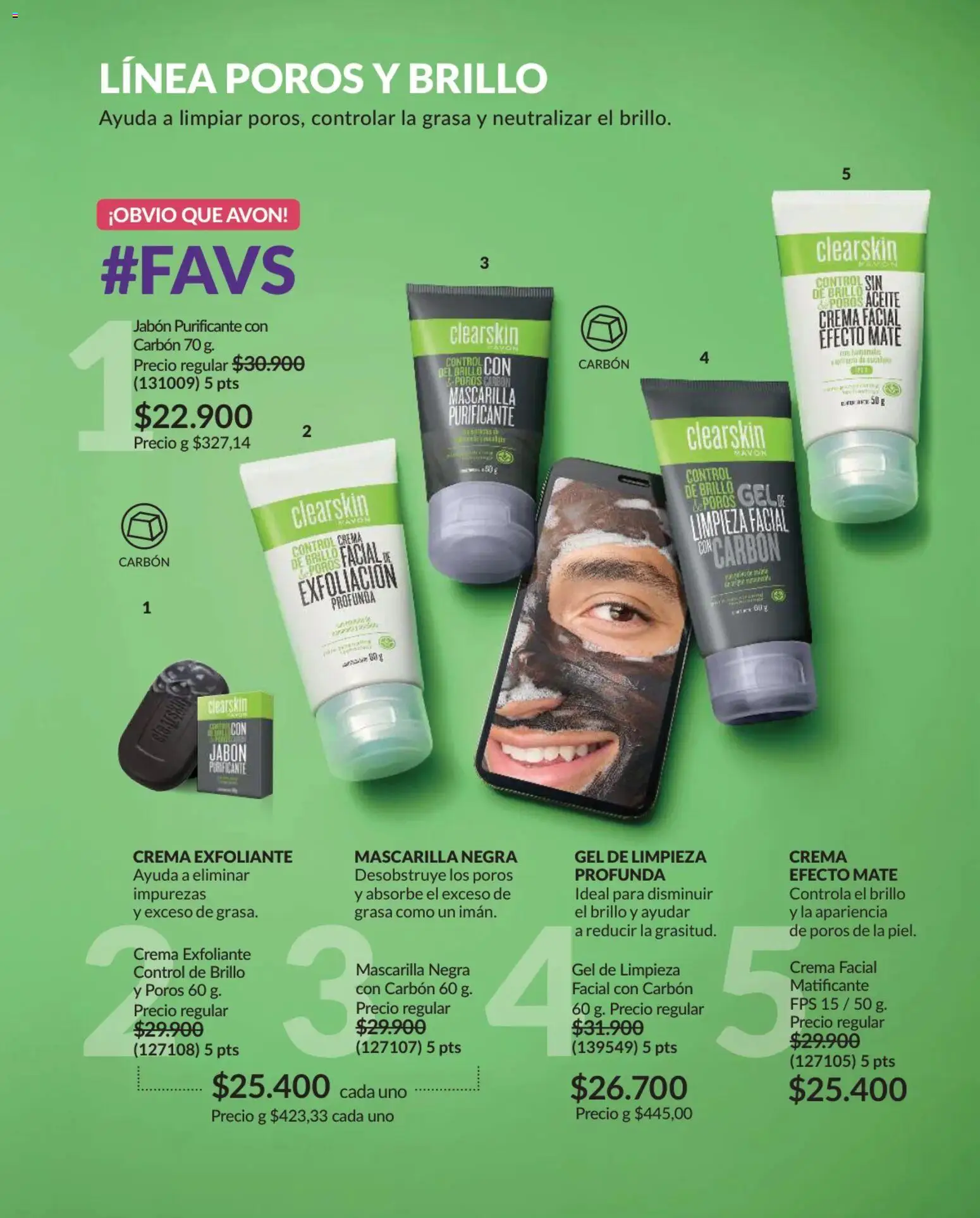 Avon revista - valida desde el 02.01.2026 | Página: 117 | Productos: Crema, Brillo, Jabón, Aceite