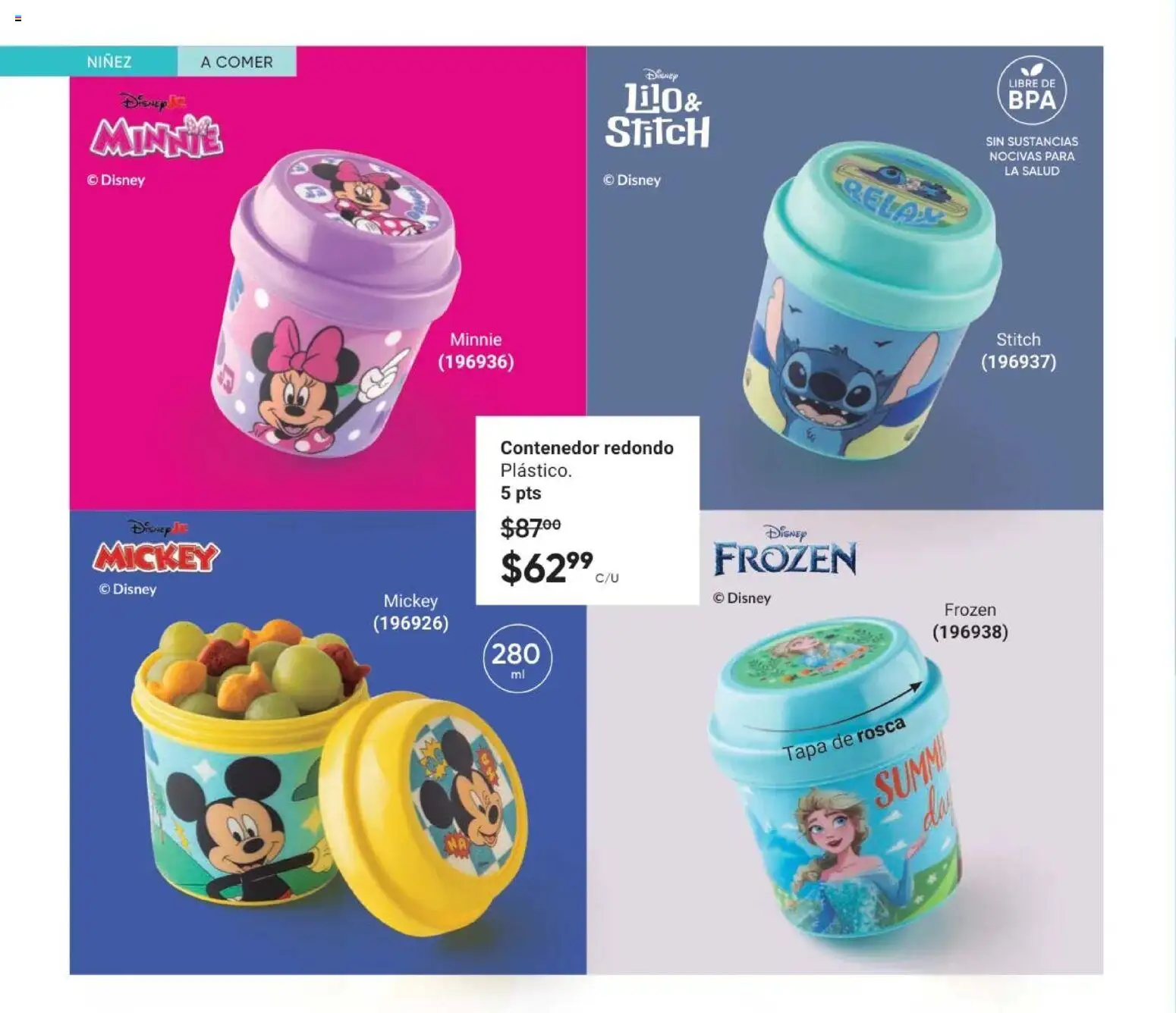 Nuevas ofertas de AVON válidas en toda la República Mexicana desde el 28.11.2025. ¡Encuentra las mejores ofertas en AVON Casa & Estilo 18 2025! | Página: 184 | Productos: Contenedor