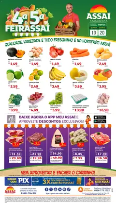 Encarte Assaí Atacadista - DF - Pré-Visualização do folheto da loja Assaí Atacadista, válido de 19.11.2025