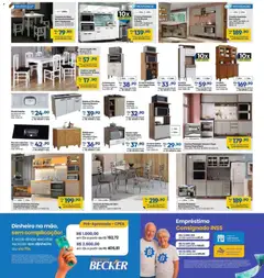 Lojas Becker Black Friday - Pré-Visualização do folheto da loja Lojas Becker, válido de 01.11.2025 | Página: 9 | Produtos: Mesa, Cooktop, Cadeira, Armário