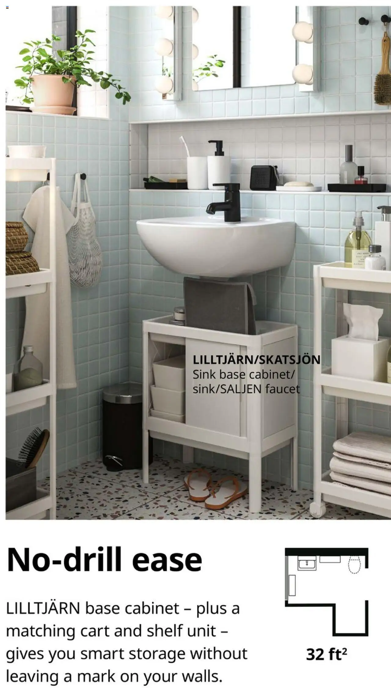 IKEA Bathroom Brochure - valid from 01.01.2025 | Page: 41 | Products: Shelf