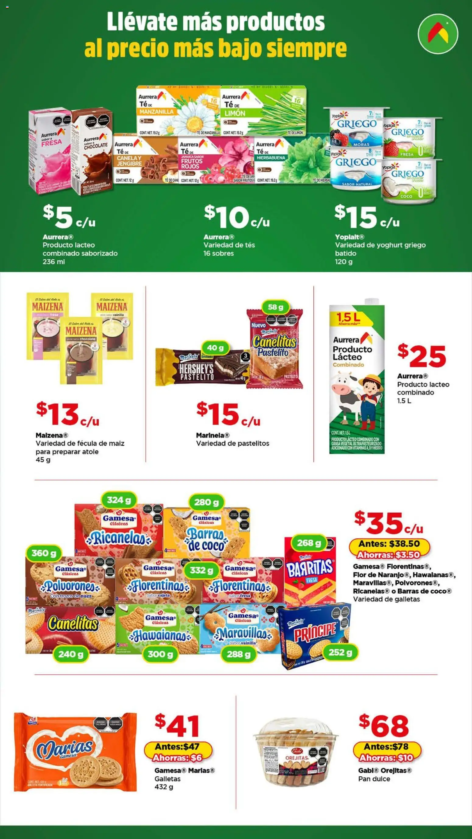 Nuevas ofertas de Bodega Aurrerá válidas en toda la República Mexicana desde el 20.11.2025. ¡Encuentra las mejores ofertas en Bodega Aurrerá folleto Aquí Si te alcanza! | Página: 3 | Productos: Limón, Nuez, Vitaminas, Té