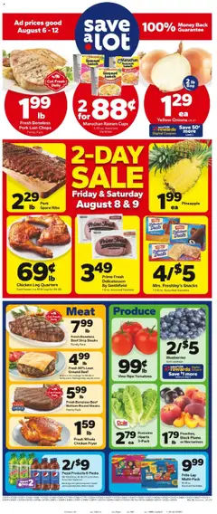 Preview of Save a Lot weekly ads valid from 06.08.2025