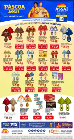 Assaí Atacadista ofertas - RJ - Pré-Visualização do folheto da loja Assaí Atacadista, válido de 04.04.2026
