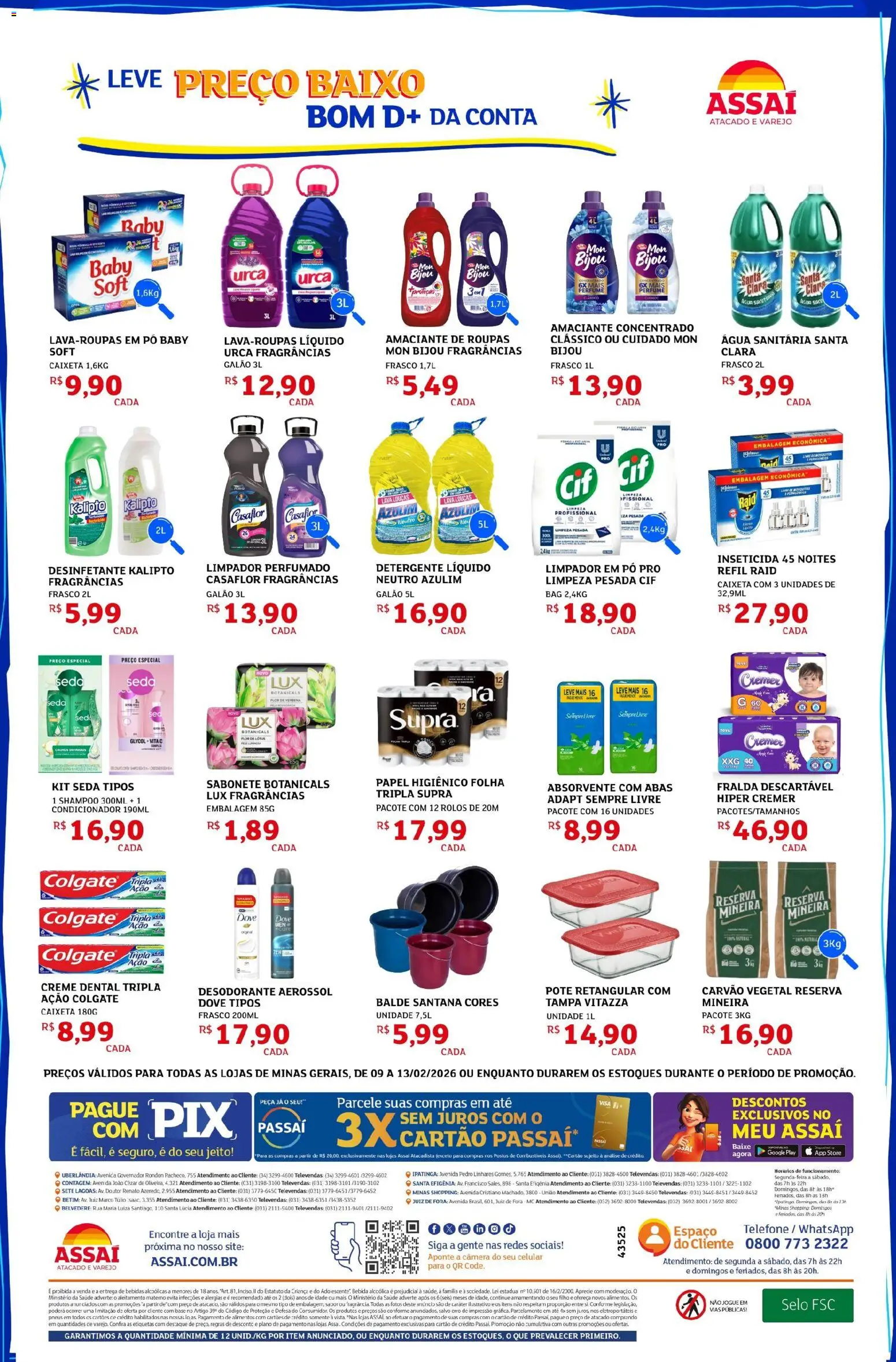 Assaí Atacadista Folheto - válido de 09.02.2026 | Página: 4