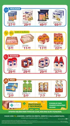 GIGA Atacado - Ofertas Feirão - Pré-Visualização do folheto da loja GIGA Atacado, válido de 14.10.2025 | Página: 2 | Produtos: Salmão, Camarão, Base, Frango