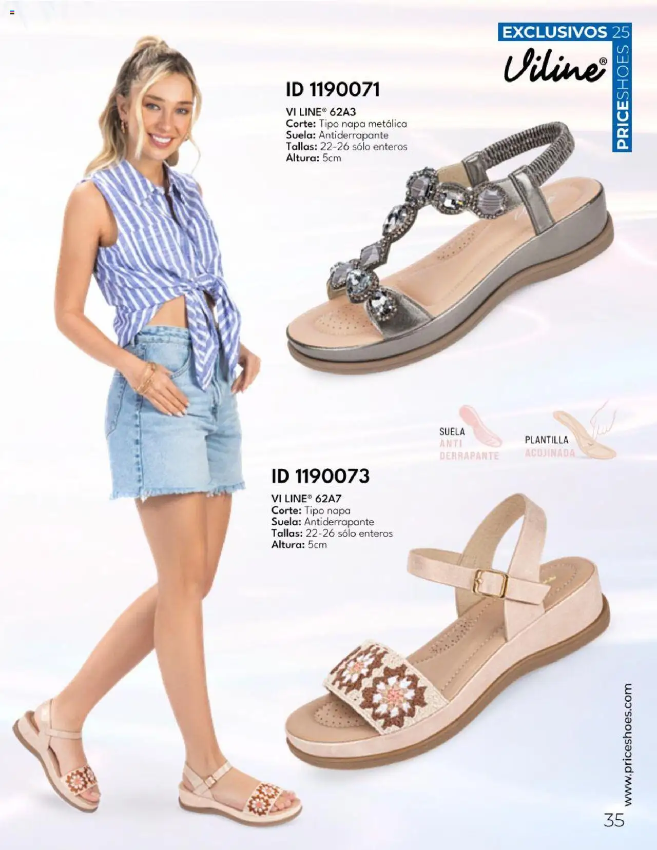 Nuevas ofertas de Price Shoes válidas en toda la República Mexicana desde el 26.06.2025. ¡Encuentra las mejores ofertas en Price Shoes catálogo Botas ! | Página: 35