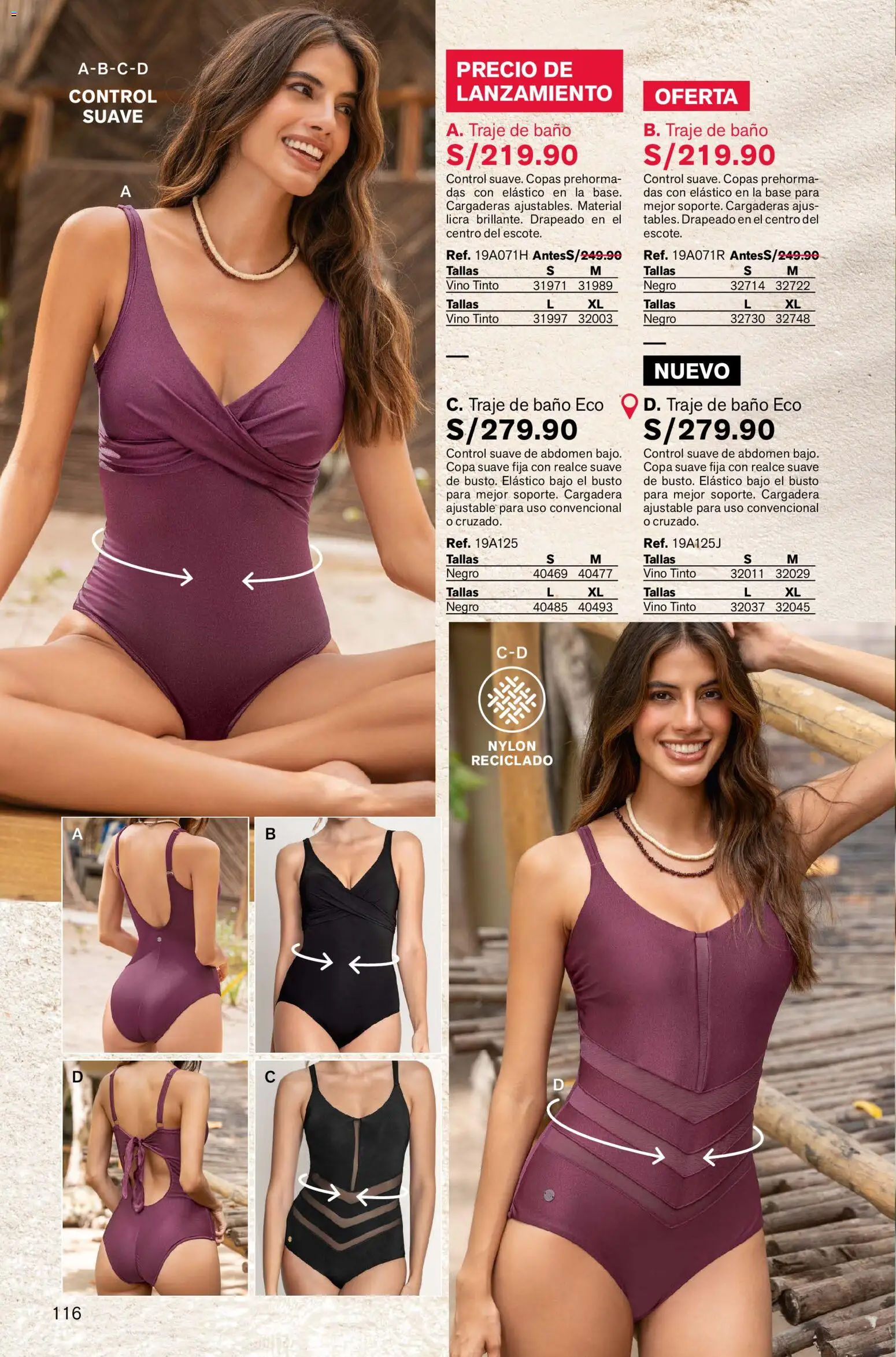 Catálogo Leonisa válido desde 13.11.2025 | Página: 116 | Productos: Baño, Vino, Traje de baño, Traje