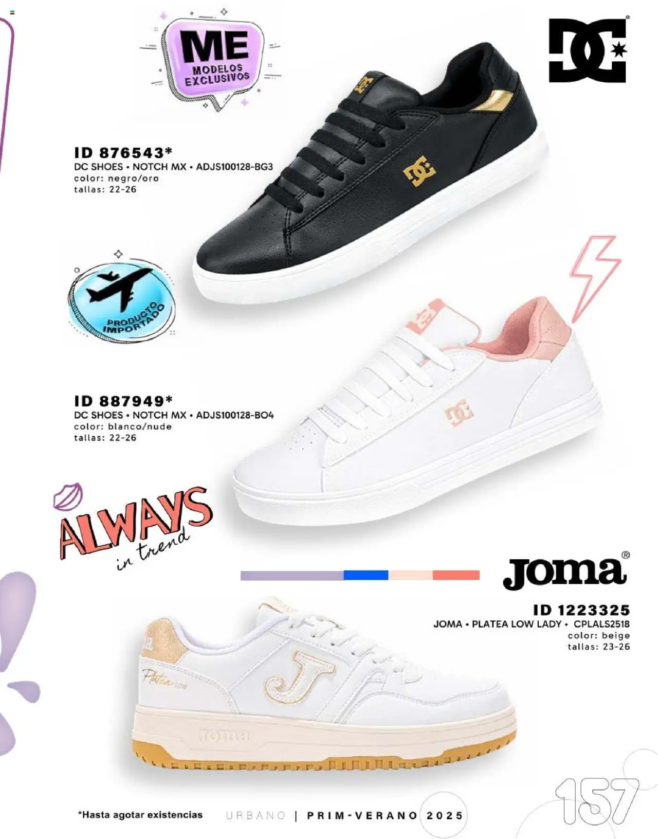 Nuevas ofertas de Price Shoes válidas en toda la República Mexicana desde el 24.01.2025. ¡Encuentra las mejores ofertas en Price Shoes catálogo Urbano! | Página: 157